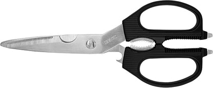 Kershaw Taskmaster Shears, Black, Multi-Purpose Shears, with 3.5 Inch Stainless Steel Blades, Kitchen and Utility Scissors with Built-in Tools, Bottle Opener, and Screwdriver Tips