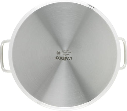 Winware Stainless Steel 16 Quart Stock Pot with Cover, Silver - Image 5