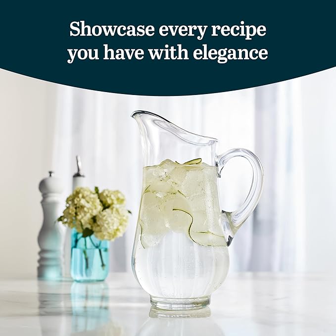 Libbey Atlantis Glass Pitcher, 73-ounce - Image 2