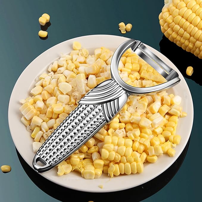Corn Peeler for Corn on the Cob,2026 Upgraded corn cob stripper tool,Corn on the Cob Remover,Corn Cob Stripper tool Easy to Clean,Sweet Corn Cutter,Corn Cob Peeler