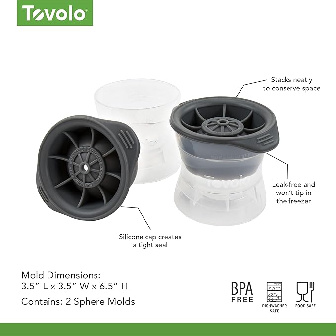 Tovolo Sphere Ice Molds - Set of 2 - Image 6