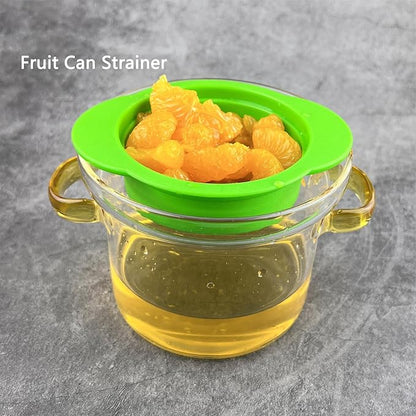 2 Pack - Can, Tuna, Colander Strainer, Food Grade Plastic, BPA-Free, Unibody Design, Dishwasher Safe, Fits Standard Size Cans