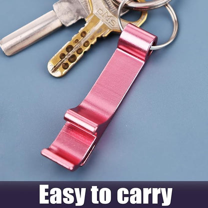 KTOJOY 7 Pack Colorful Beer Bottle Openers,Premium Metal Keychain Bottle Opener, Small and Practical, Easy to Carry - Image 4