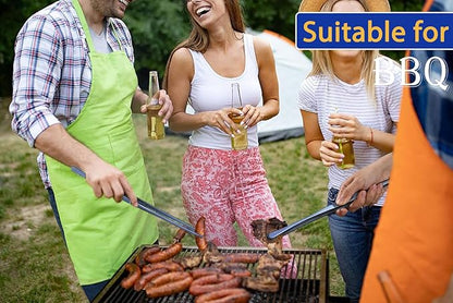 JETKONG 2 Pcs 18 Inch (45cm) Stainless Steel Grill Tongs Heavy Duty Giant Tweezer Tongs, Extra Large Tweezers Tools for Cooking, Grilling, BBQ and Turning Food (Navy Blue) - Image 6