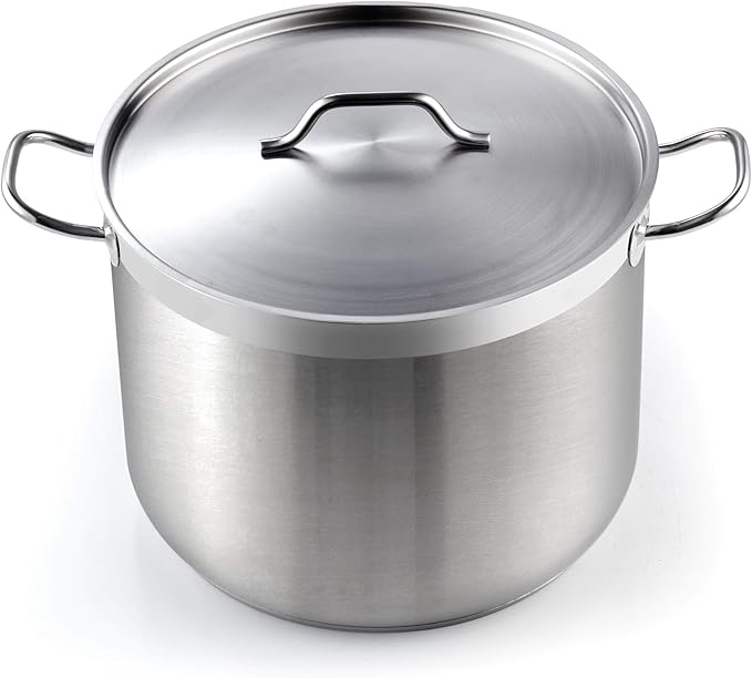 Cooks Standard 02616 Professional Grade Lid 30 Quart Stainless Steel Stockpot, Silver - Image 7