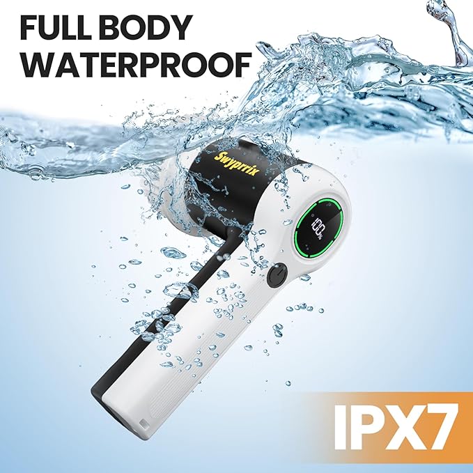 Electric Bathroom Cleaning Brush, Cordless Spin Scrubber Full Body Waterproof IPX7 with 6 Replaceable Brush Heads for Bathtub/Kitchen/Window/Home Cleaning -SD-CTB02 - Image 6