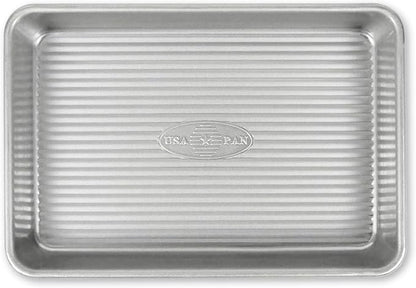USA Pan Bakeware Mini Sheet Pan, Warp Resistant Nonstick Baking Pan, Aluminized Steel by USAPan