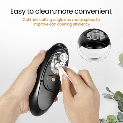 Rechargeable Electric Can Opener, Hands Free for seniors，Food Safe Automatic Can Opener with Smooth Edge,Easy to Use,Works with All Standard Cans - Image 3