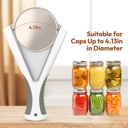 Jar Opener for Seniors, Ideal Bottle Opener, Easy Grip Jar Opener & Under Cabinet Car Opener Effortless to Unscrew Any-Sized Lid, Essential Kitchen Gadgets for Weak Hands or Arthritis - Image 5