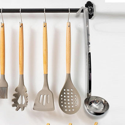 2PCS 10 Inch Stainless Steel Soup Ladle with Long Handle for Kitchen, Cooking, Soup, Sauce(1 oz) - Image 5