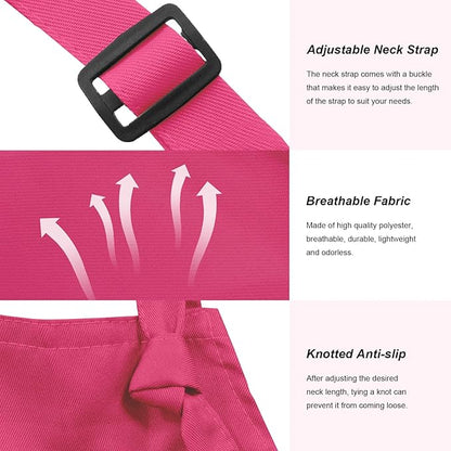 15 Pcs Adult Aprons Bulk with Pockets Adjustable Bib Chef Apron for Women Men Painting Cooking Crafting (S/L) - Image 2