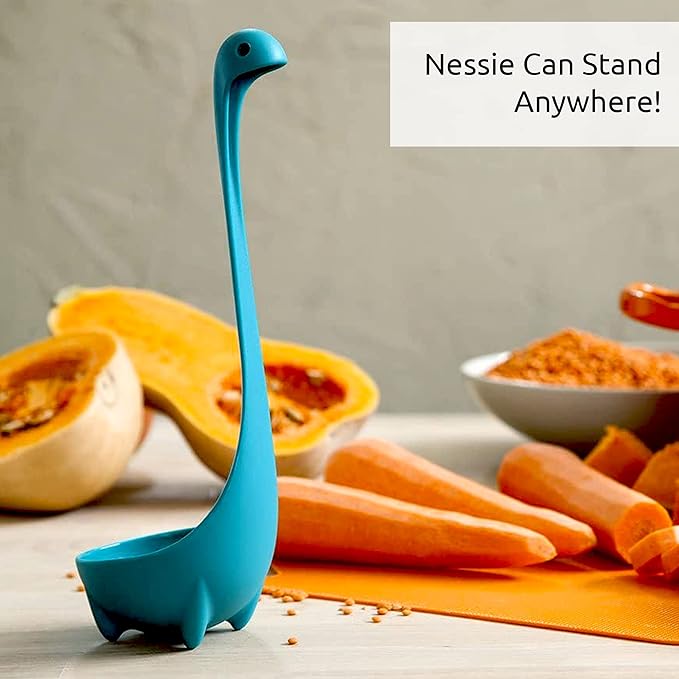 OTOTO The Original Nessie Ladle - Soup Ladle, Cute Gifts, Funny Kitchen Gadgets, Loch Ness design, Cooking Gifts for Mom - Cute and Practical Kitchen Utensils - Unique Gifts for Women - Image 5