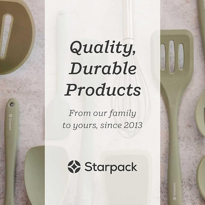 Starpack 'Whip it Good' Silicone Whisk for Nonstick Cookware - Non Scratch, 9.8" Whisk Heat Resistant 600°F - Kitchen Whisks for Cooking, Baking & Stirring - Silicone Coated Durable Rubber Egg Whisks - Image 5