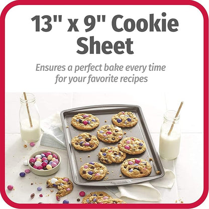 GoodCook Everyday Baking Sheet with Carbon Steel Construction & Scratch-Resistant Metal-Utensil Safe Nonstick , 9 x 13-Inch - Image 6