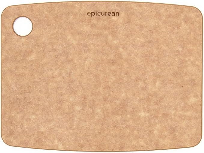 Epicurean Kitchen Series Cutting Board, 8-Inch × 6-Inch, Natural by Epicurean
