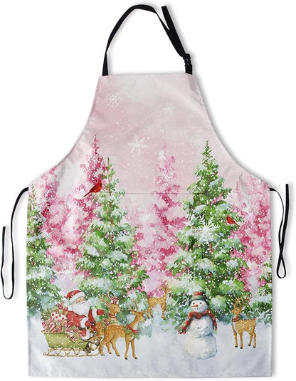 Funny Apron Polyester Grooming Aprons with Pocket for Cooking Kitchen Grilling Adults