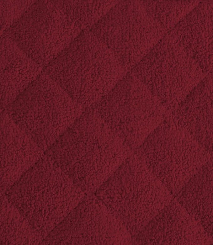 DII Basic Terry Collection Quilted 100% Cotton, Potholder, Wine, 3 Piece - Image 3