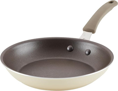 Rachael Ray Cook + Create Nonstick Frying Pan/Skillet, 10 Inch - Almond by RachaelRayKitchenware