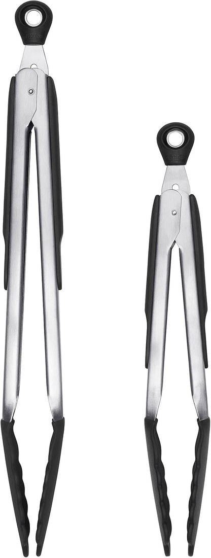 OXO Good Grips 12-Inch Tongs with Silicone Head,(Pack of 2) - Image 7