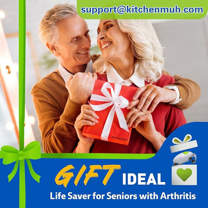 Higher Torque Electric Jar Opener for Seniors with Arthritis Fit Almost Jars Size, Strong Tough Automatic Jar Opener for Weak Hands, Hands Free Battery Operated Bottle Opener for Arthritic Hands White - Image 6