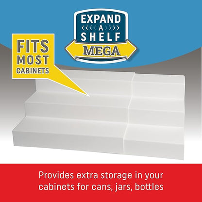 Dial Industries 3 Tier Adjustable Canned Goods Shelves for Kitchen Cabinet and Pantry Organization, Mega - Image 3