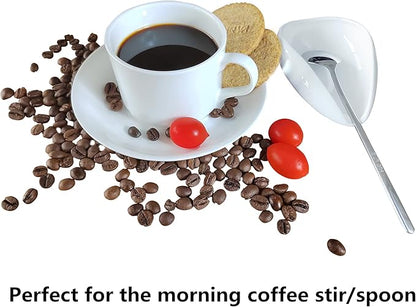 Coffee Spoon Rest, Counter Spoon Holder for Coffee Tea Spoons Stirrers, Mini Coffee Station Table, Coffee Bar Accessories - Image 2