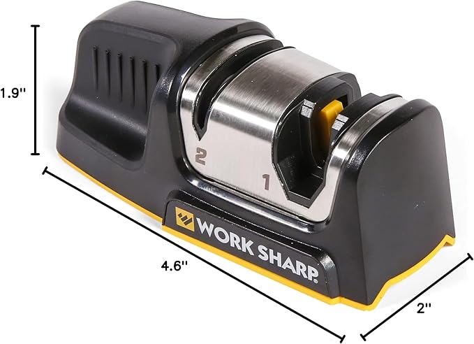 Work Sharp Kitchen Edge Sharpener - Ergonomic - For Chef, Santoku, Paring, & Serrated Knives - Image 9