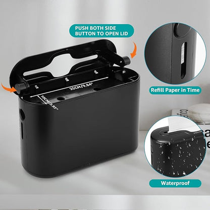 Paper Towel Holder Countertop, Commercial Paper Towel Dispenser, Multifold Trifold Z-Fold Paper Towel Dispenser, Hand Towel Dispenser, Napkin Holder Dispenser for Home Kitchen Restaurant