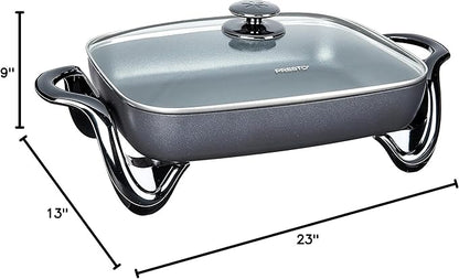 Presto 06852 16-Inch Electric Skillet with Glass Cover - Image 6