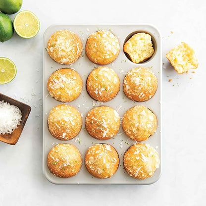 Nordic Ware Brilliant™ Colorful 4-Pc Baking Set, Nonstick made without PFAS or PTFE for safe cooking; Reinforced steel rim prevents warping; Half Sheet, 9x13 Inch Pan, 9-Inch Round Pan and Muffin Pan - Image 11