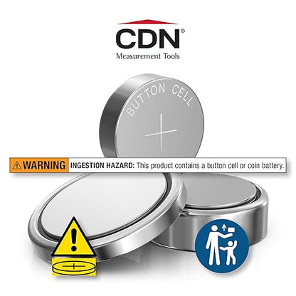 CDN Waterproof Instant Read Digital Thermometer | NSF Certified | ProAccurate® | 5" Stem with Protective Sheath | For Meat, Poultry, Candy | Easy One-Button Operation | DT392 - Image 8
