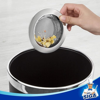 MR.SIGA Kitchen Sink Strainer, Stainless Steel Sink Drain Strainer, Dishwasher Safe, Outer Diameter 4.4 inch/11.2cm, Inner Diameter 3 inch/7.6cm, Pack of 3 - Image 5