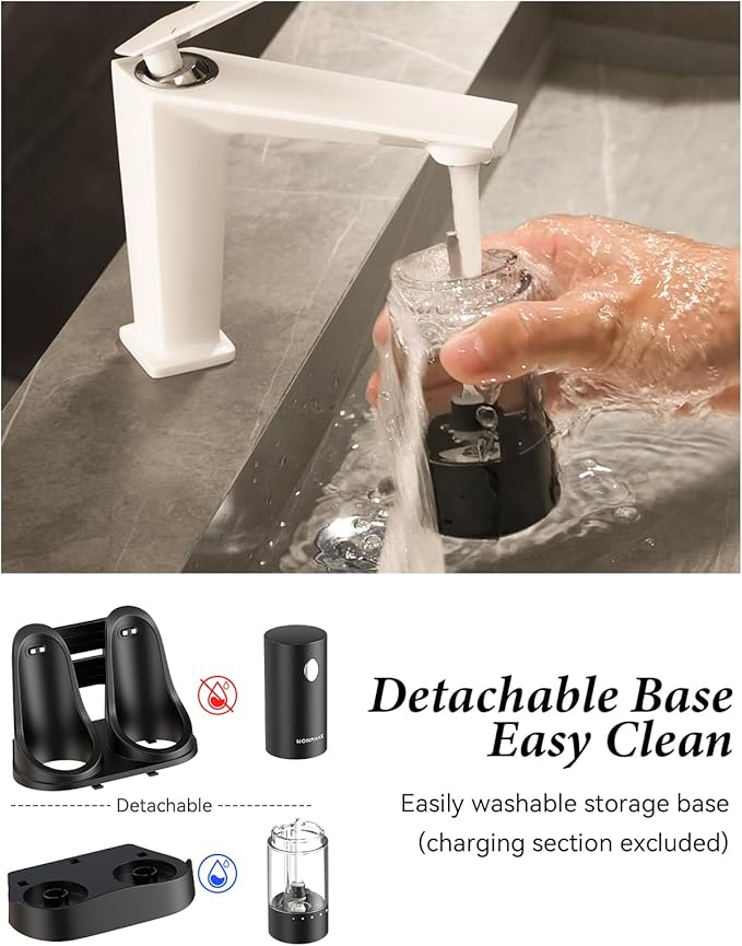 Electric Salt and Pepper Grinder Set - Automatic Refillable Salt and Pepper Grinders with Charging Base & LED Light, Adjustable Coarseness, One-handed Easy Operation, Ideal Kitchen Gadget - Image 7