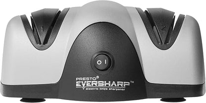 Presto 08800 EverSharp Electric Knife Sharpener,2-Stage System,Silver/Black (Pack of 4) - Image 2