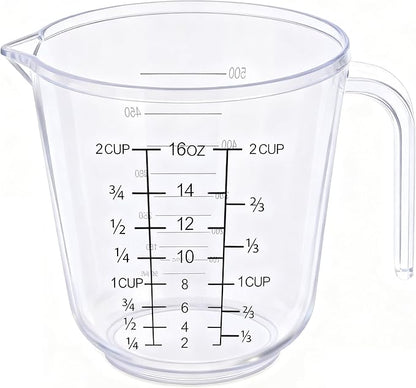 DOTINGHUX Measuring Cup, 2 Cup, Clear by DOTINGHUX