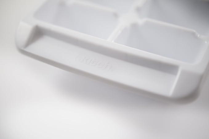 Kitch Easy Release White Ice Cube Tray, 16 Cube Trays (Pack of 4) (4 Pack - 64 Cubes) - Image 5