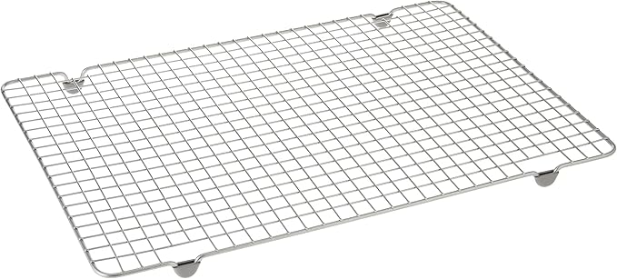 Nordic Ware - 43172AMZM Nordic Ware Half Sheet with Oven Safe Nonstick Grid, 2 Piece Set, Natural - Image 4
