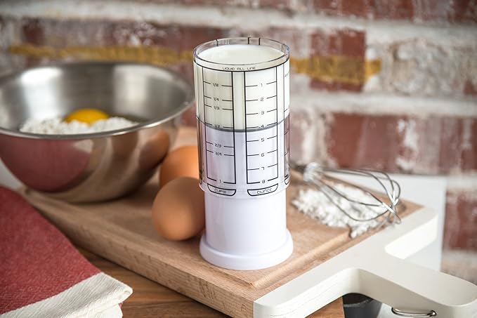 KitchenArt 1 Cup Adjust-A-Cup, Plastic, White - Image 6