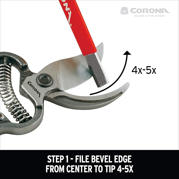 Corona Tools Handheld Garden Tool Sharpener– Blade Sharpener for Pruning Shears,Loppers,Hedge Clippers & More,(Pack of 12) - Image 3