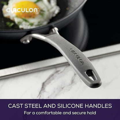 Circulon A1 Series with ScratchDefense Technology Nonstick Induction Frying Pan/Skillet, 12 Inch, Graphite - Image 6