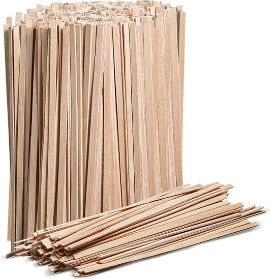 1000 Wooden Coffee Stirrer by Prestee - Disposable 5.5 inches Long Wooden Stir Sticks for Coffee and Cocktails - Smooth, Splinter-Free Beverage Mixers - Ideal for Cafe, Bars and Drink Stations by Prestee