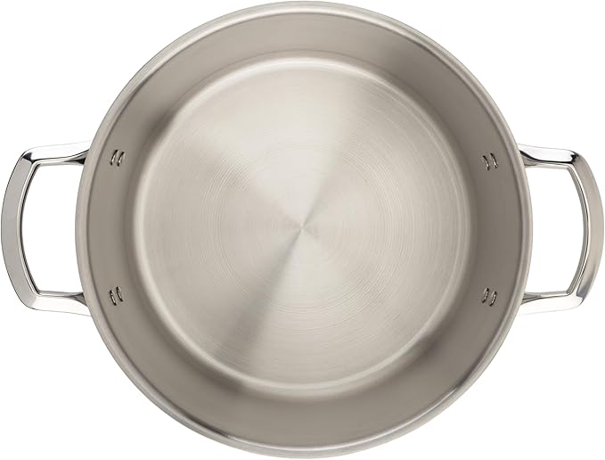 WINCO Tri-Ply Stock Pot, 12-quart, Silver - Image 6