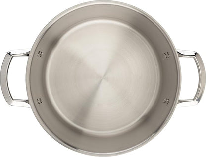 WINCO Tri-Ply Stock Pot, 12-quart, Silver - Image 6