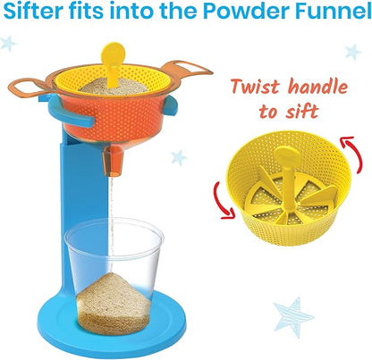 hand2mind Starter Science Funnels, Science Lab Equipment, Sand Sifter, Water Table Toys, Sensory Play Toys, Educational Science Kits, Kids Chemistry Set, Science Supplies for Classroom - Image 3