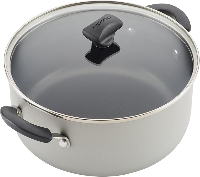 Farberware Cookstart DiamondMax Nonstick Cookware/Pots and Pans Set, Dishwasher Safe, Includes Baking Pan and Cooking Tools, 15 Piece - Silver - Image 10