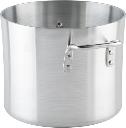 Winco Heavy-Duty Aluminum Stock Pot, 4mm, 10 Quart by Winware