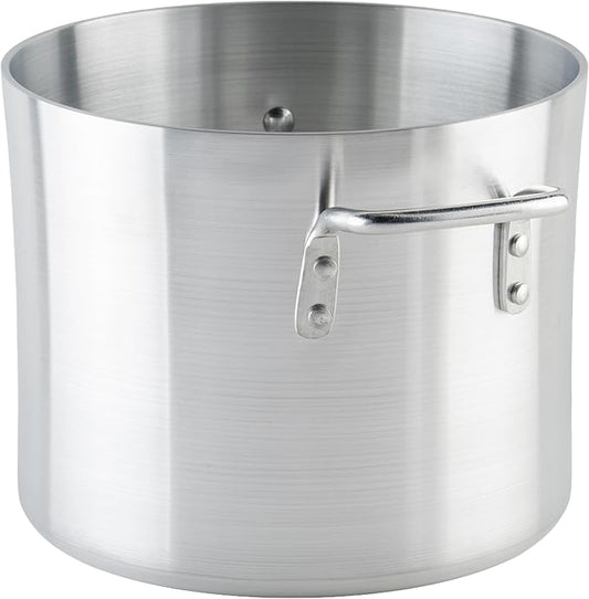 Winco Heavy-Duty Aluminum Stock Pot, 4mm, 10 Quart by Winware