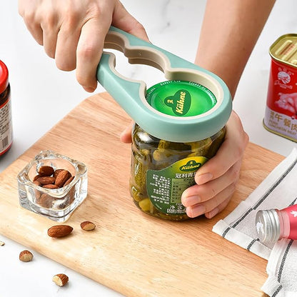Bottle Opener for Arthritic Hand,Jar Opener for Old People, Children, Women, Those with Weak Hands,Multifunctional Kitchen Gadgets (A-Green) - Image 5