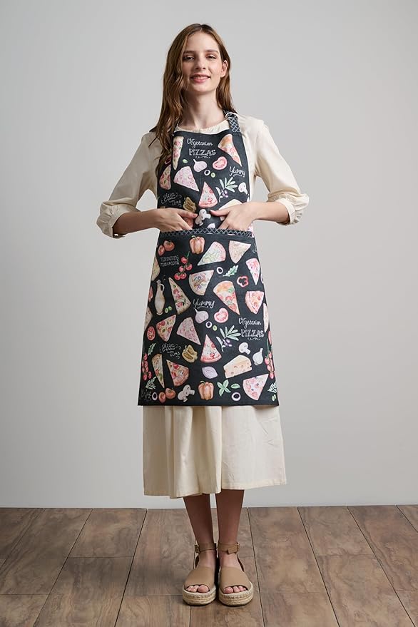 Maison d' Hermine 100% Cotton Apron for women with Pocket Kitchen Chef Apron for Men Cooking Mothers Day Gifts - Image 7