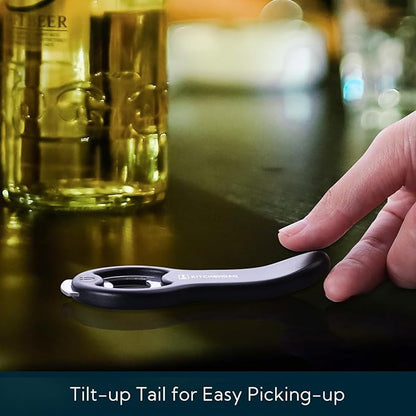 KITCHENDAO 2 in 1 Magnetic Beer Bottle Opener for Fridge and RV with Cap Catcher - Pop Can Soda Can Opener, Stick to Refrigerator for Easy Storage with Magnet, Gift for Men Husband Father- 3 Pack - Image 5